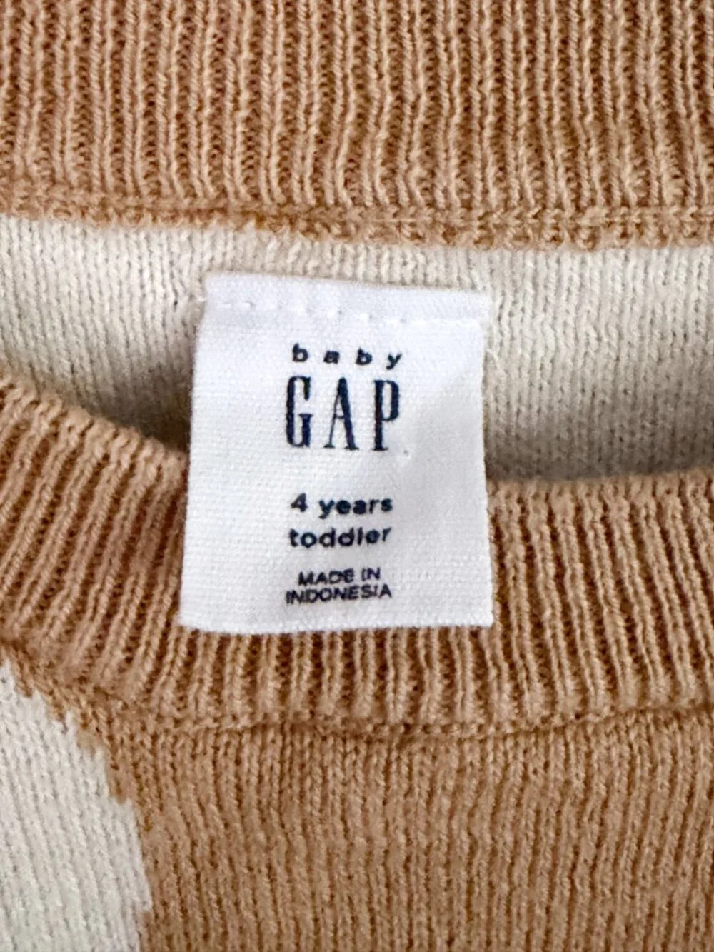 Baby Gap Polka Dot Bubble Sleeved Sweater • 4 Years